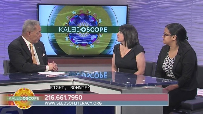 Seeds of Literacy as guests on WEWS Channel 5's Kaliedoscope
