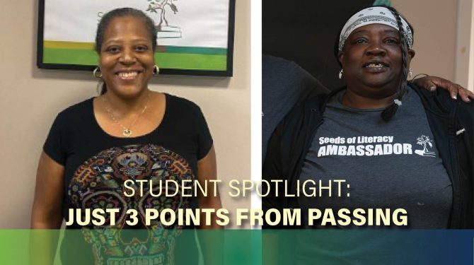 Danyale and Lenora Are Just 3 Points from Passing: Student Profile